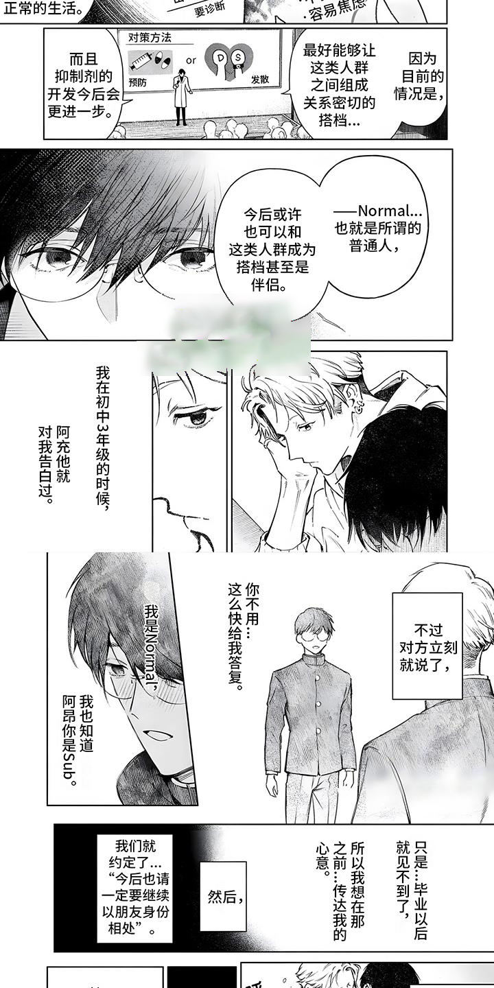 直到你变成野兽动漫漫画,第1话2图