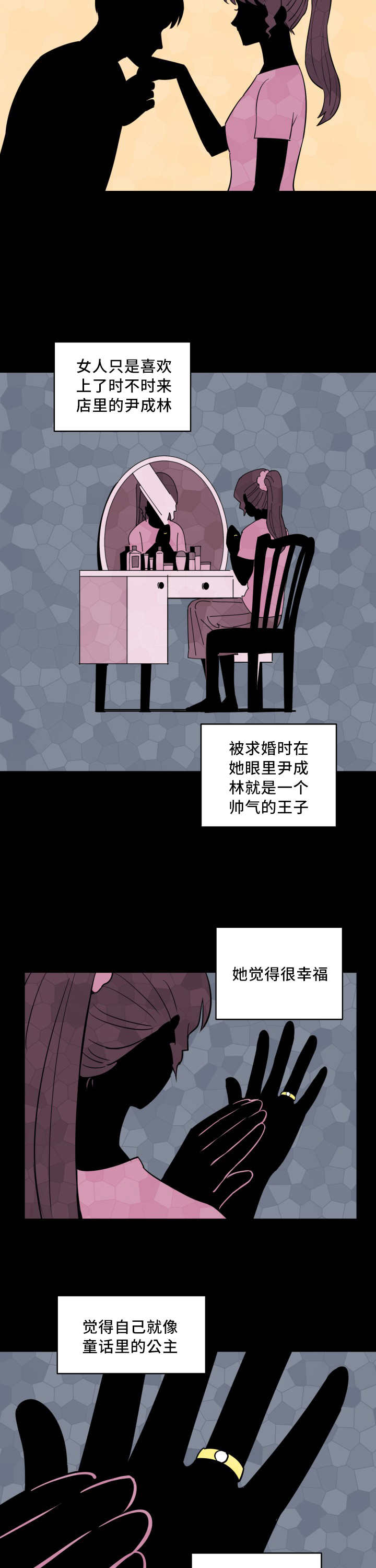 甜区漫画,第41章：他的童年1图