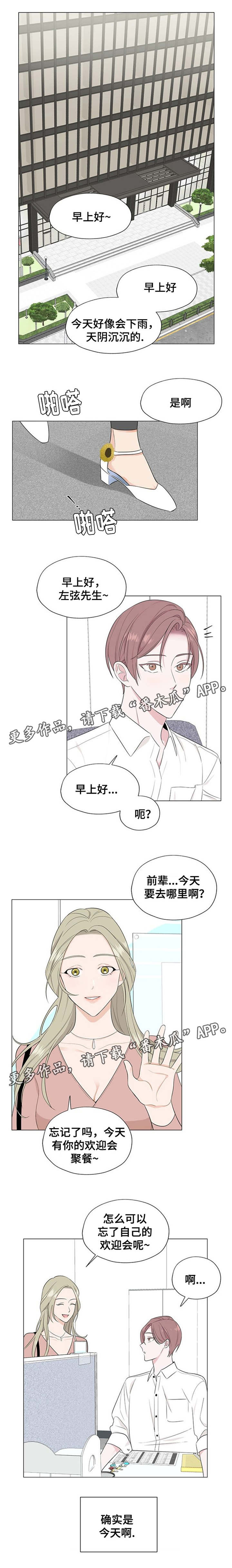 消融和手术哪个效果好漫画,第5章：聚餐1图