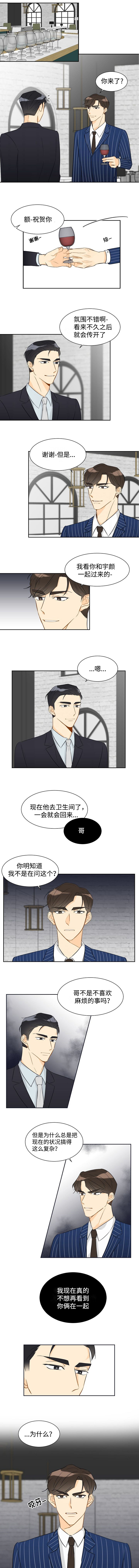 契约情缘故事背景漫画,第23章：参加聚会1图