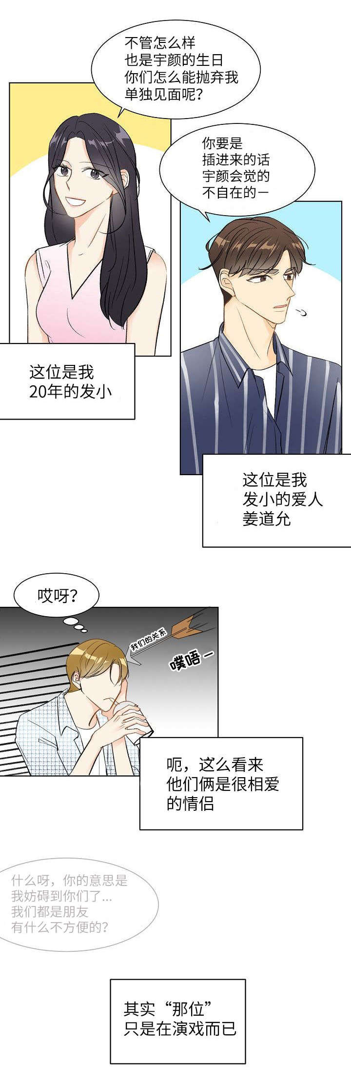 契约情敌漫画,第1章：生日1图