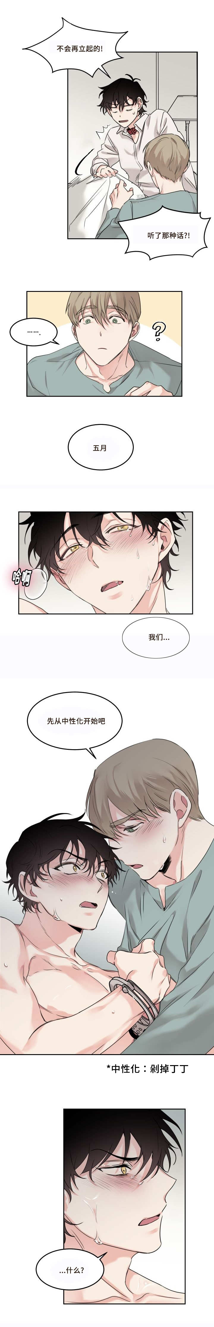 猫的带钉子的项圈漫画,第8章：我会帮你1图