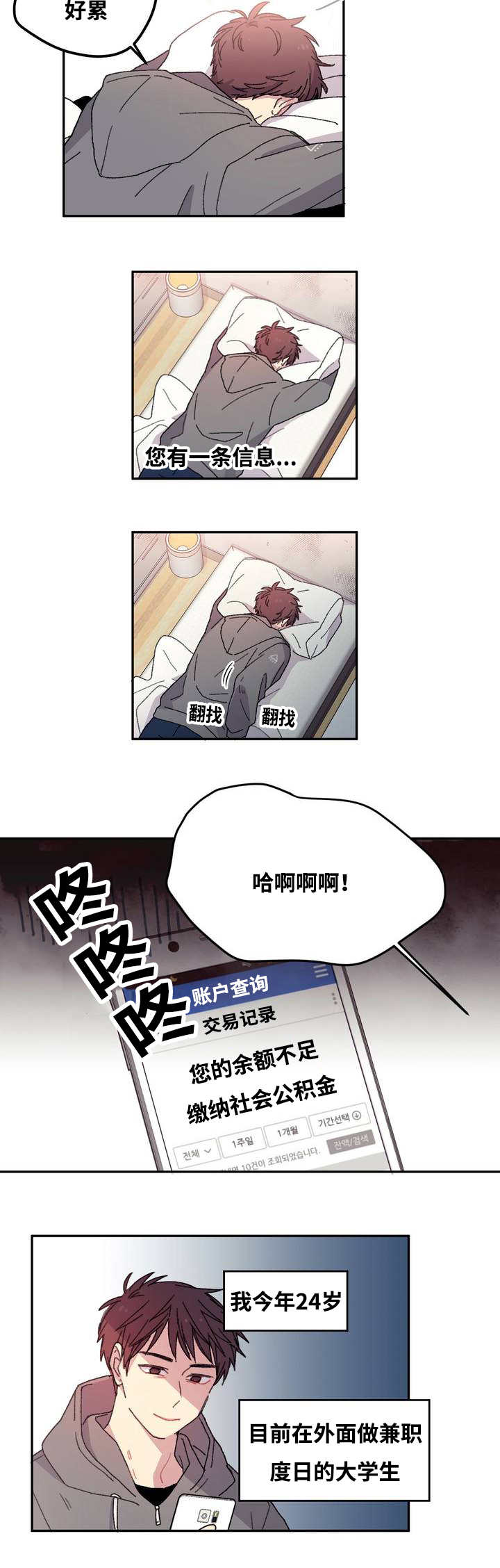 来之不易英文歌曲漫画,第1章：独立生活2图