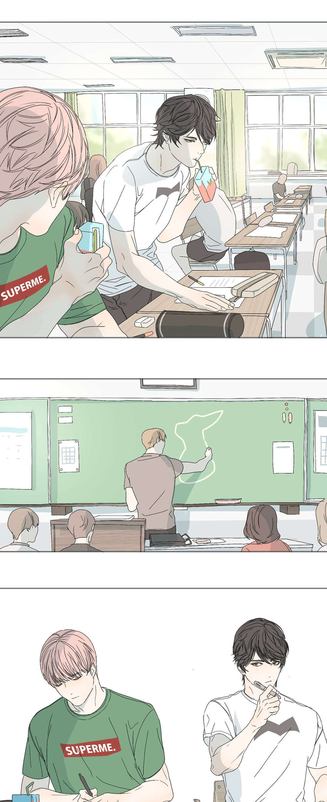 他的二三事熊熊熊妈漫画,第15章：不可思议2图