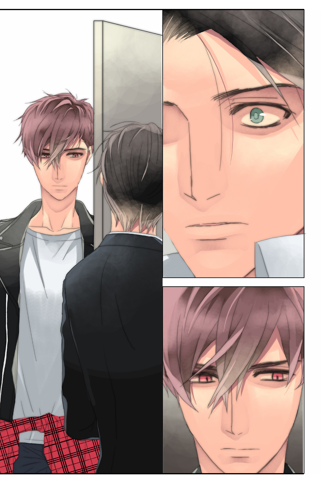 三方边界漫画,第23章：明天早点来1图