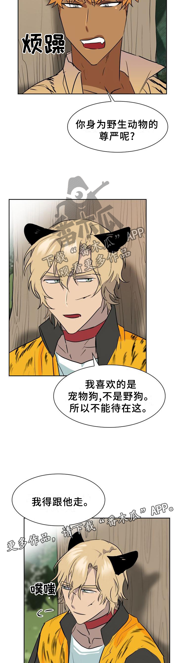 旷野之息箭漫画,第137章：【第二季】野生动物的尊严1图