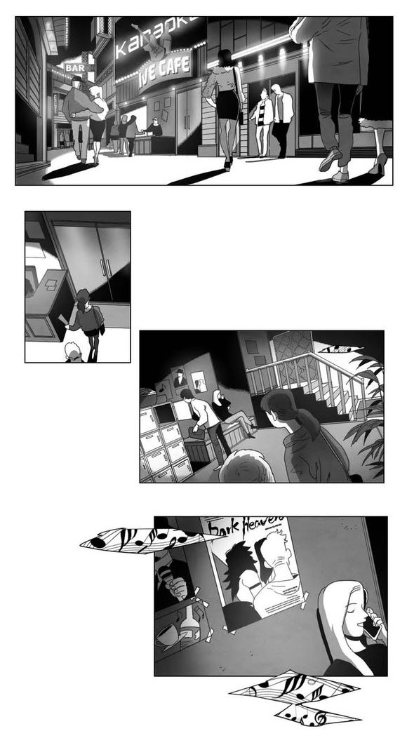 黄白之界漫画,第1章：歌手1图