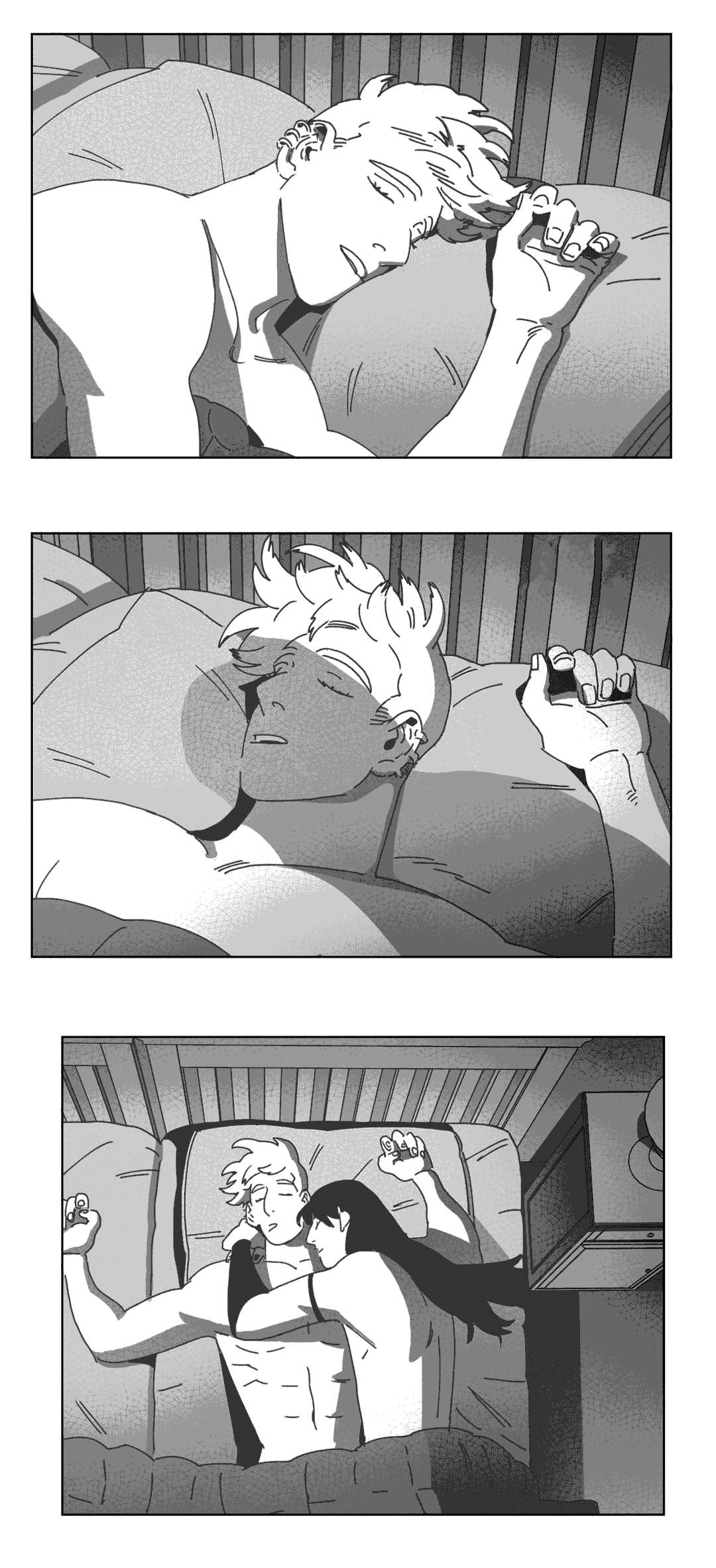 黄白之界漫画,第34章：数三下1图