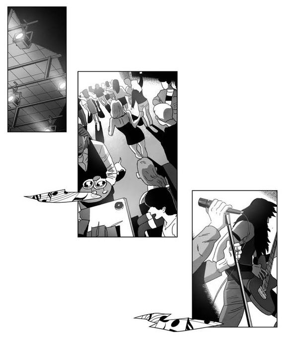 黄白之界漫画,第1章：歌手2图