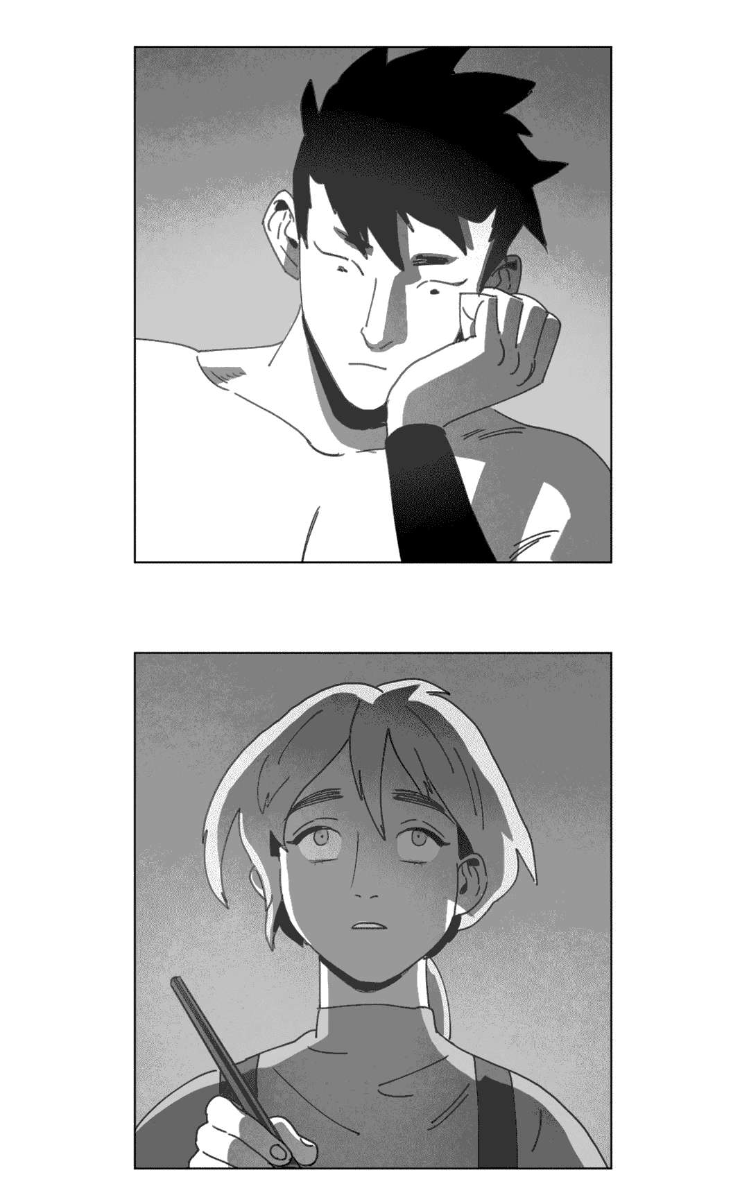 黄白之界漫画,第21章：分手2图