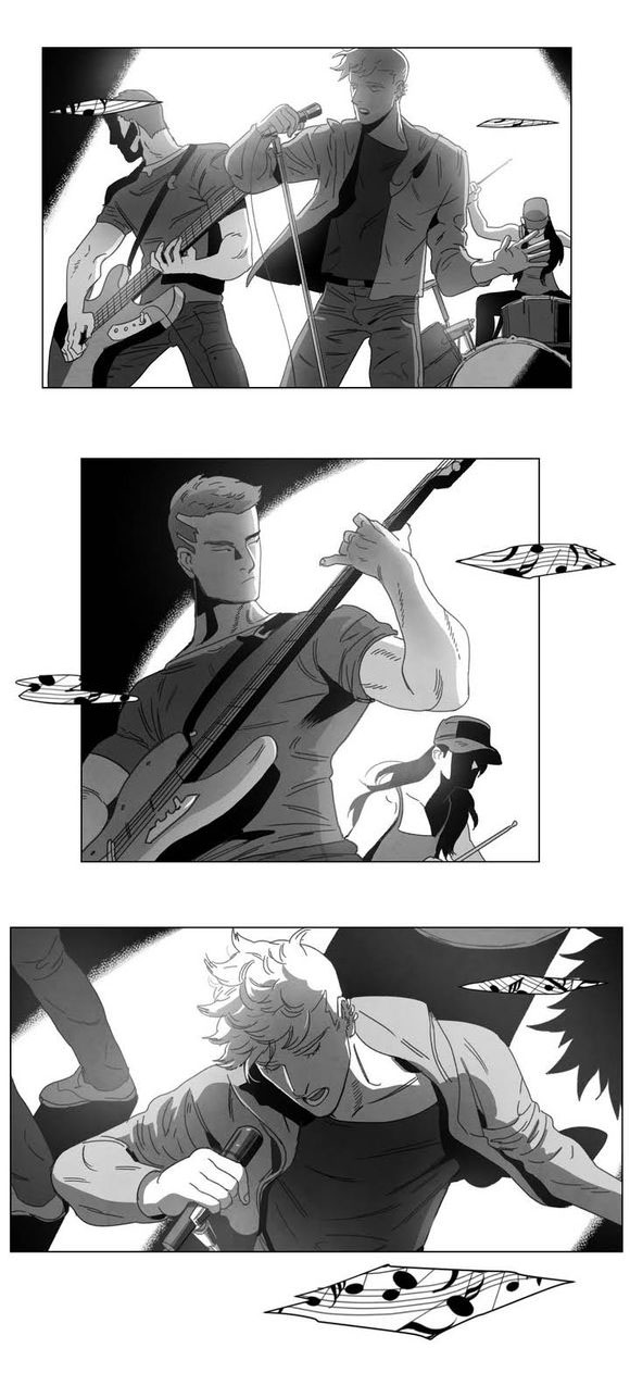 黄白之界漫画,第1章：歌手2图