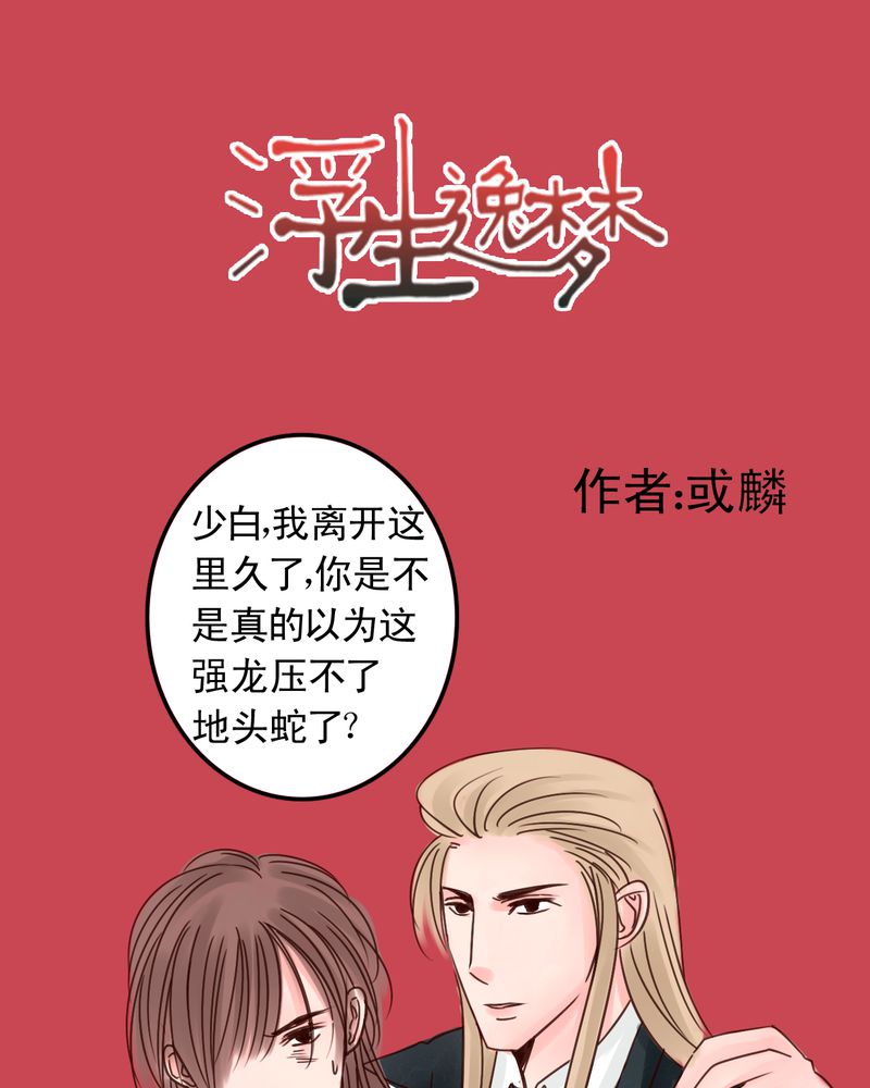 浮生逸梦漫画,第52章：匆匆1图