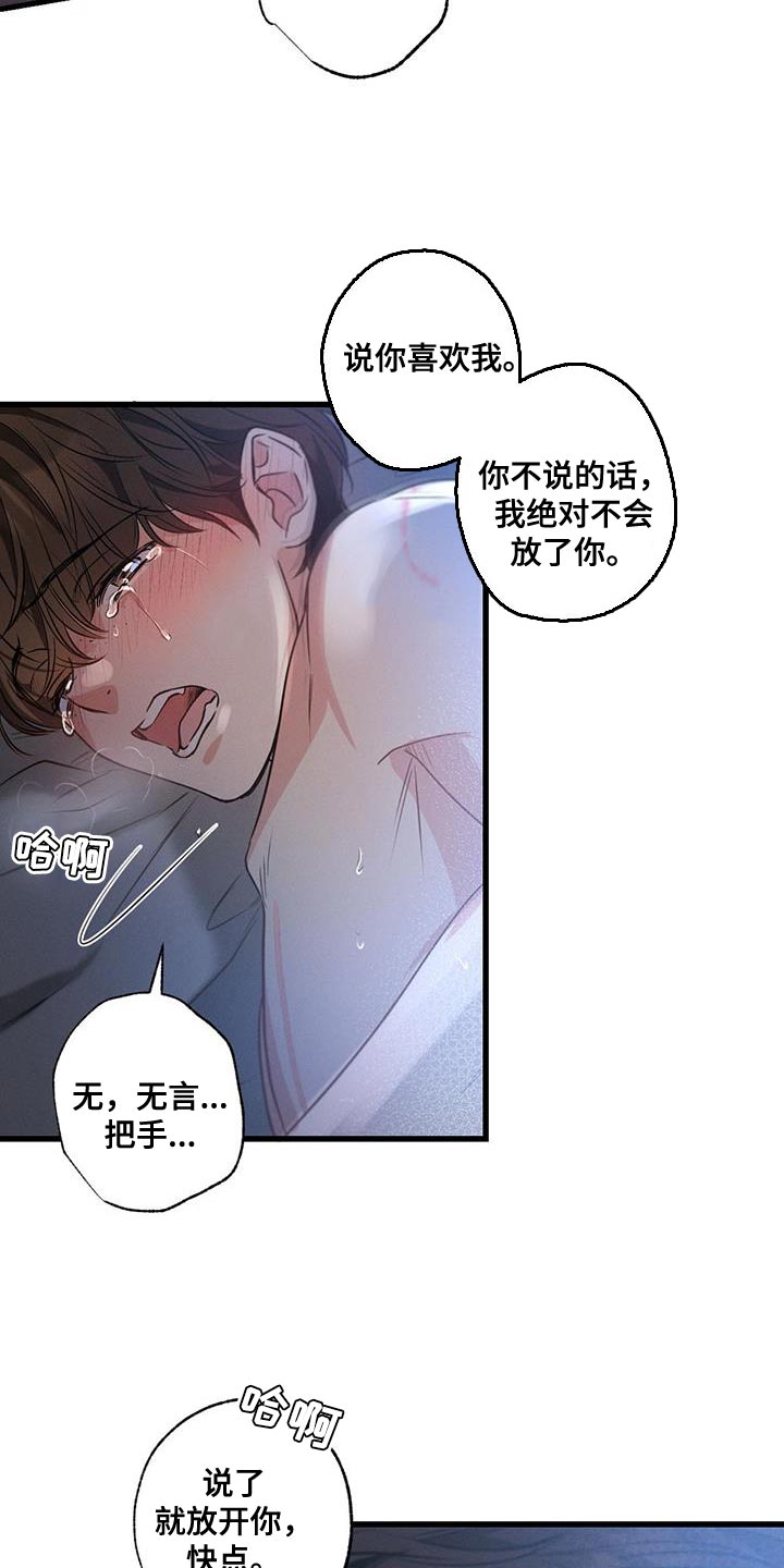 不成文的意图 都市 恋爱 彩虹漫画,第161章：【第二季完结】说你喜欢我2图