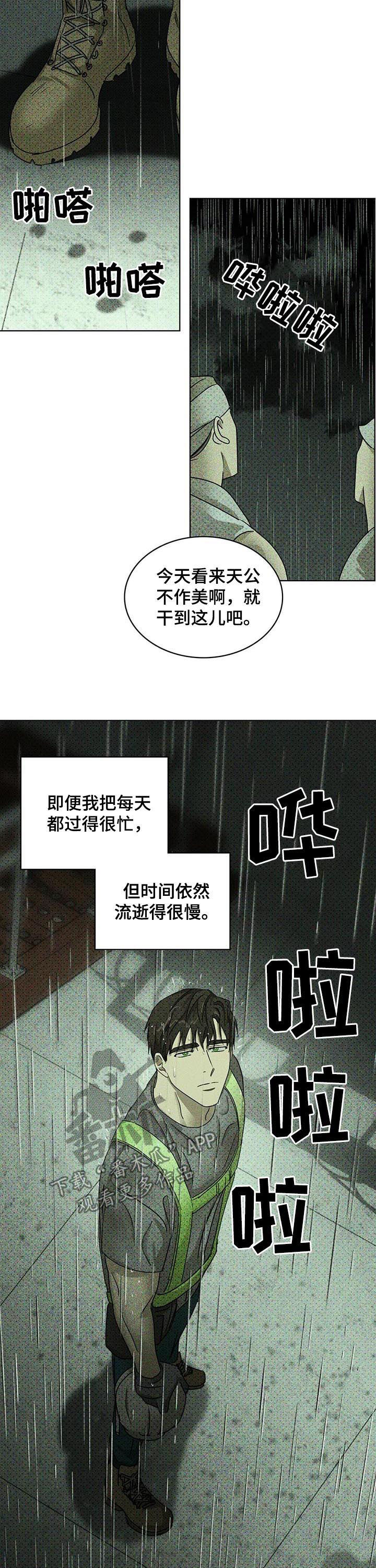 绿色纹理 背景图漫画,第45话1图