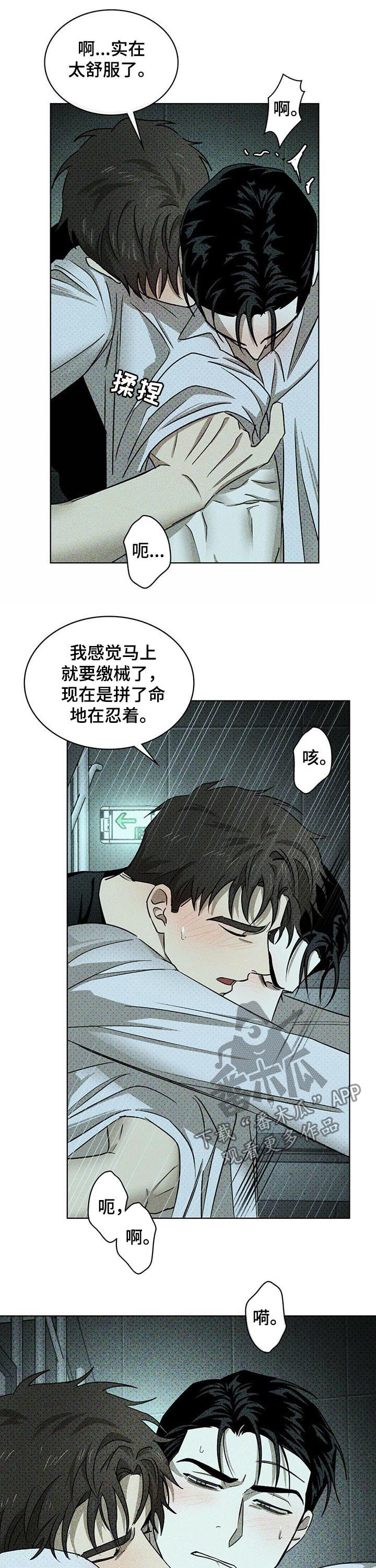 绿色纹理质感图片漫画,第42话2图