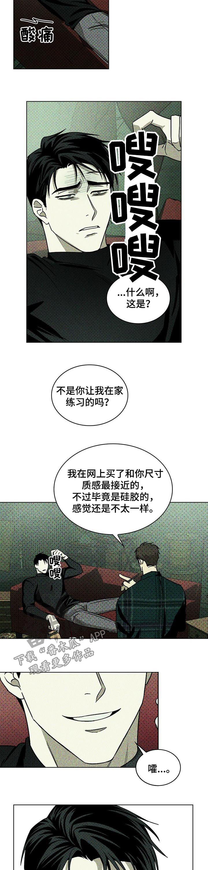 绿色纹理图案漫画,第30话1图