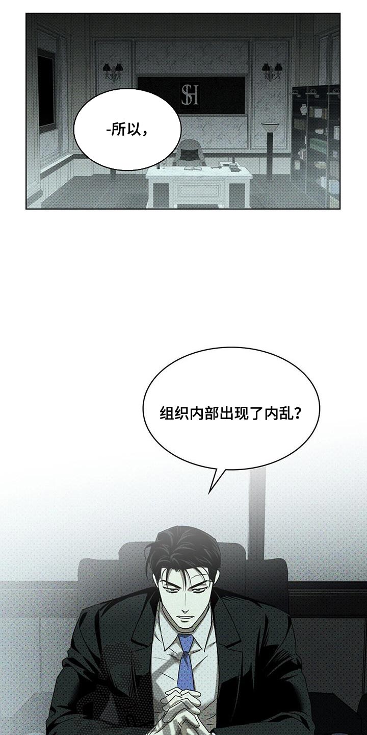 绿色纹理 背景图漫画,第123话1图