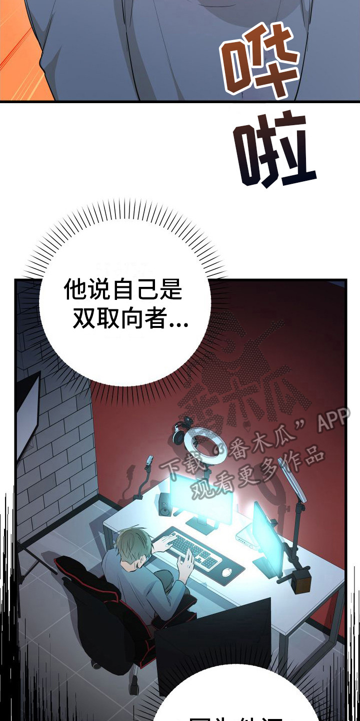 申请核减典型案例报送的情况说明漫画,第18章：另类直播：私信1图