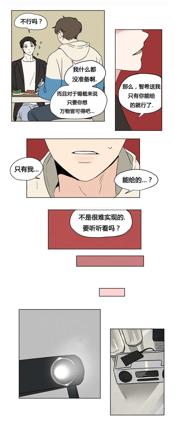 共同拍摄作品漫画,第7章：你调查过我吧1图