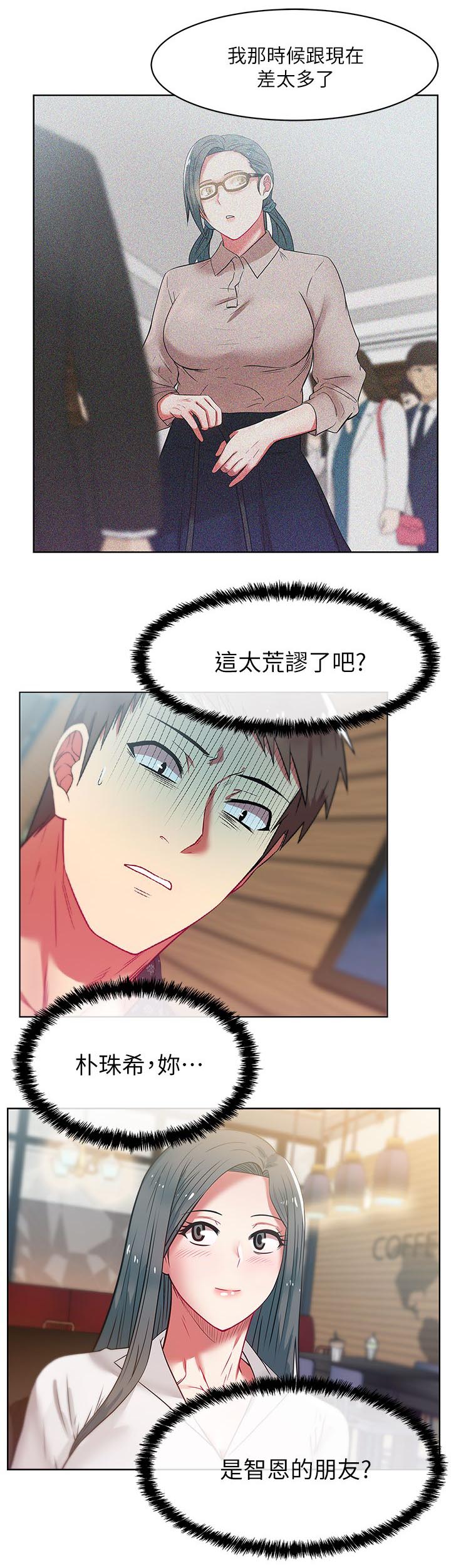 共事密友 78漫画,第19章：高中同学2图
