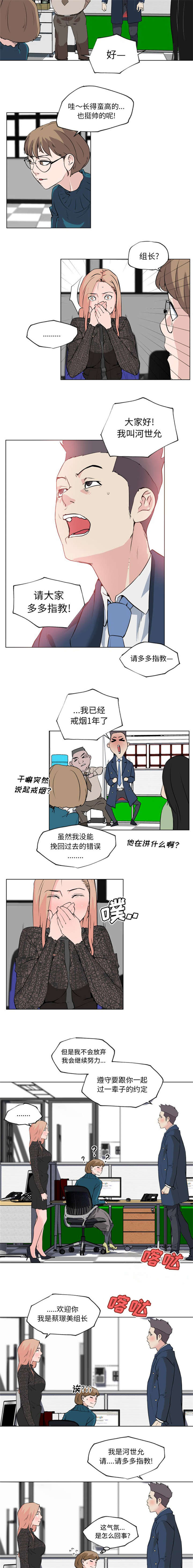 快餐式爱情的文案漫画,第40章：重新振作1图