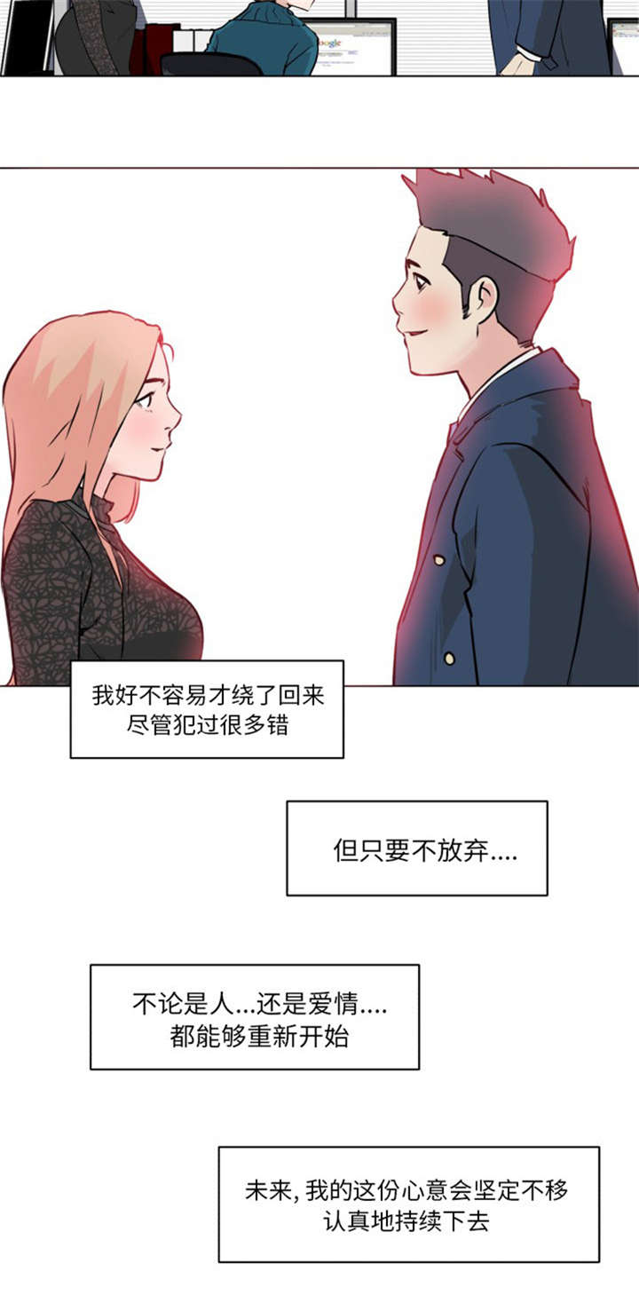 快餐式爱情的文案漫画,第40章：重新振作2图