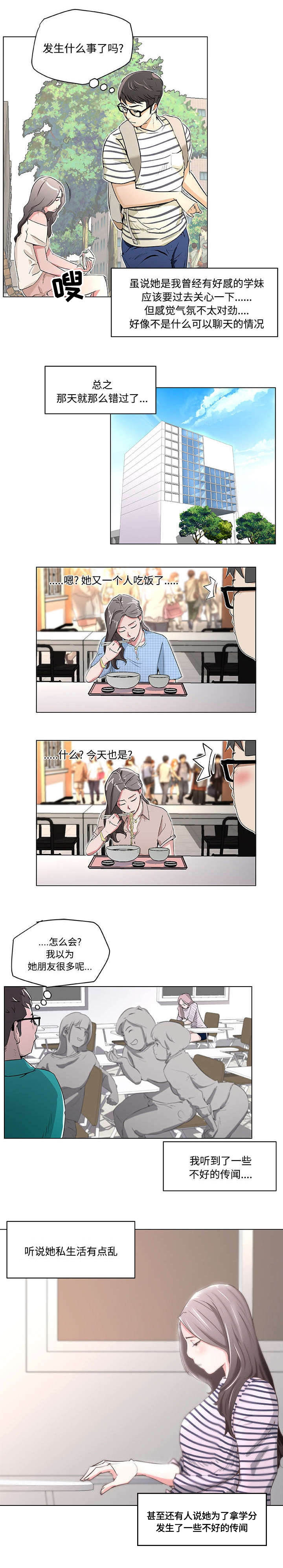 快餐式漫画,第1章：一个人2图
