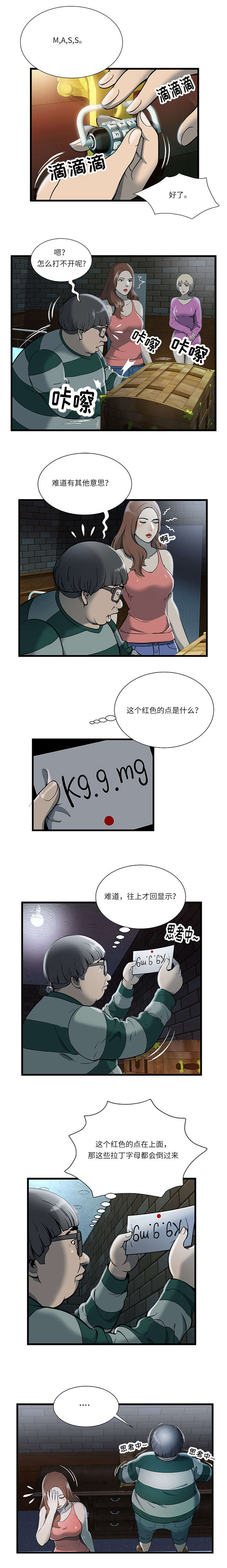 脱逃者合成表秘籍漫画,第3章：游戏开始1图