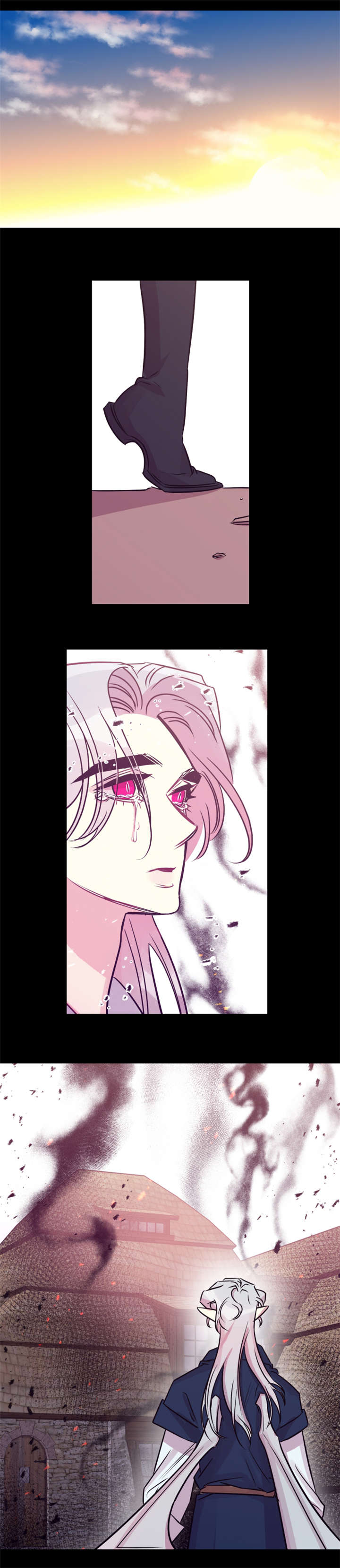 他是一条龙txt漫画,第39章：一片狼藉1图