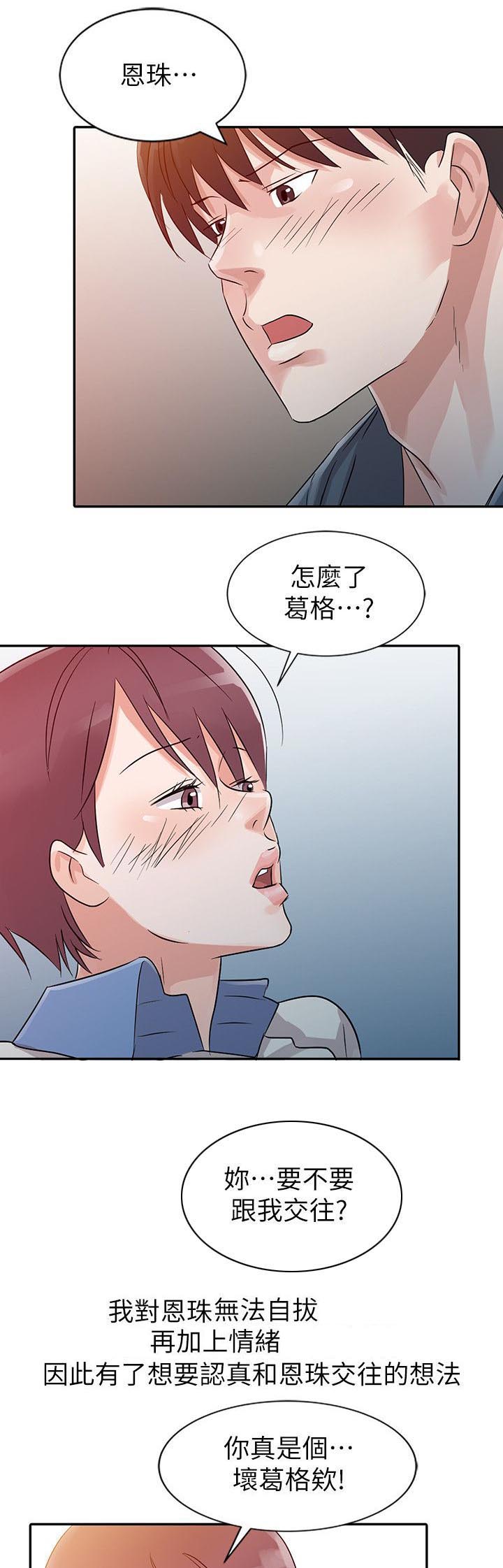 和后妈一起的日子大学漫画,第8章：交往1图