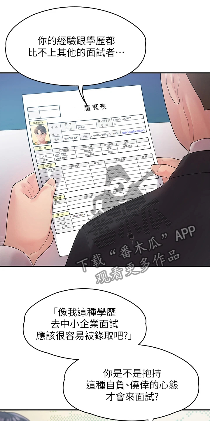 毕业分手季漫画在线免费观看漫画,第89章：落魄面试1图