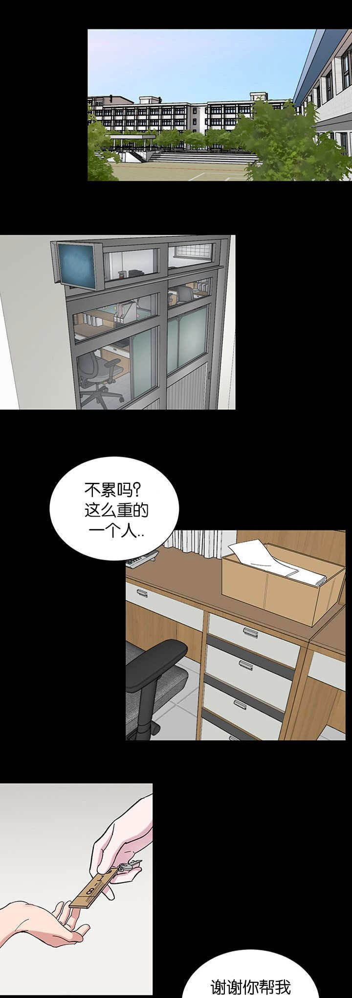旧校之友漫画,第50章：药膏1图