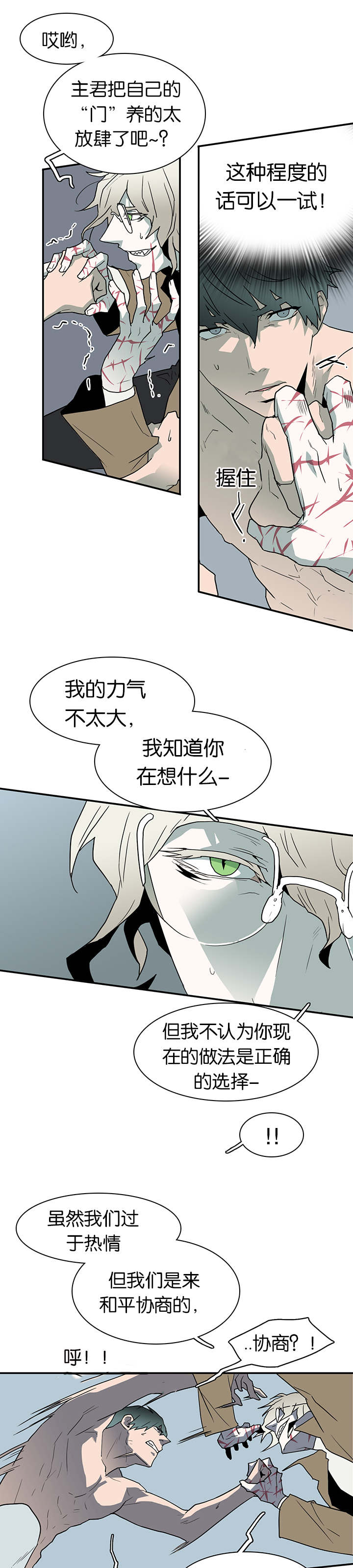 黑焰纹章漫画,第61章：王的男人1图