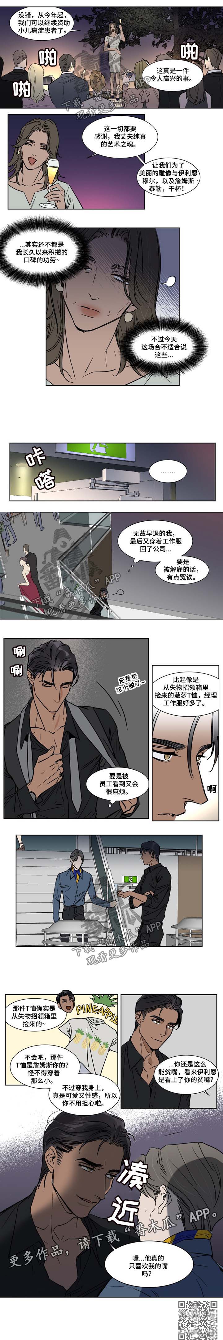英伦式中长款黑色大衣漫画,第42章：拍卖1图