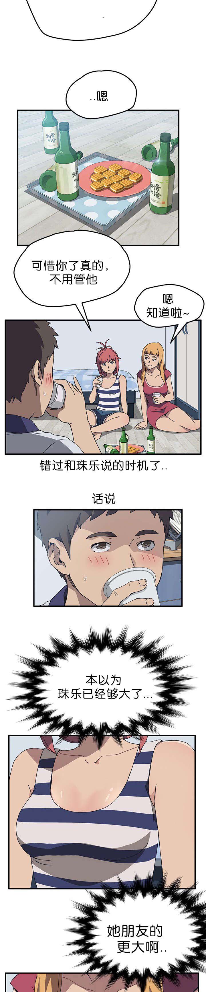 室友by韦漫画,第7章：喝酒2图