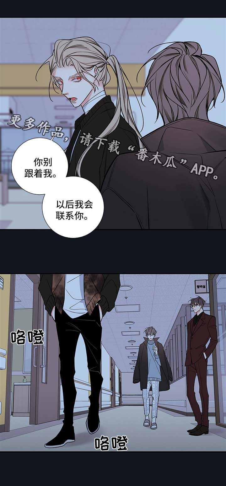 半血吸血鬼漫画,第65章：朱英的离开2图