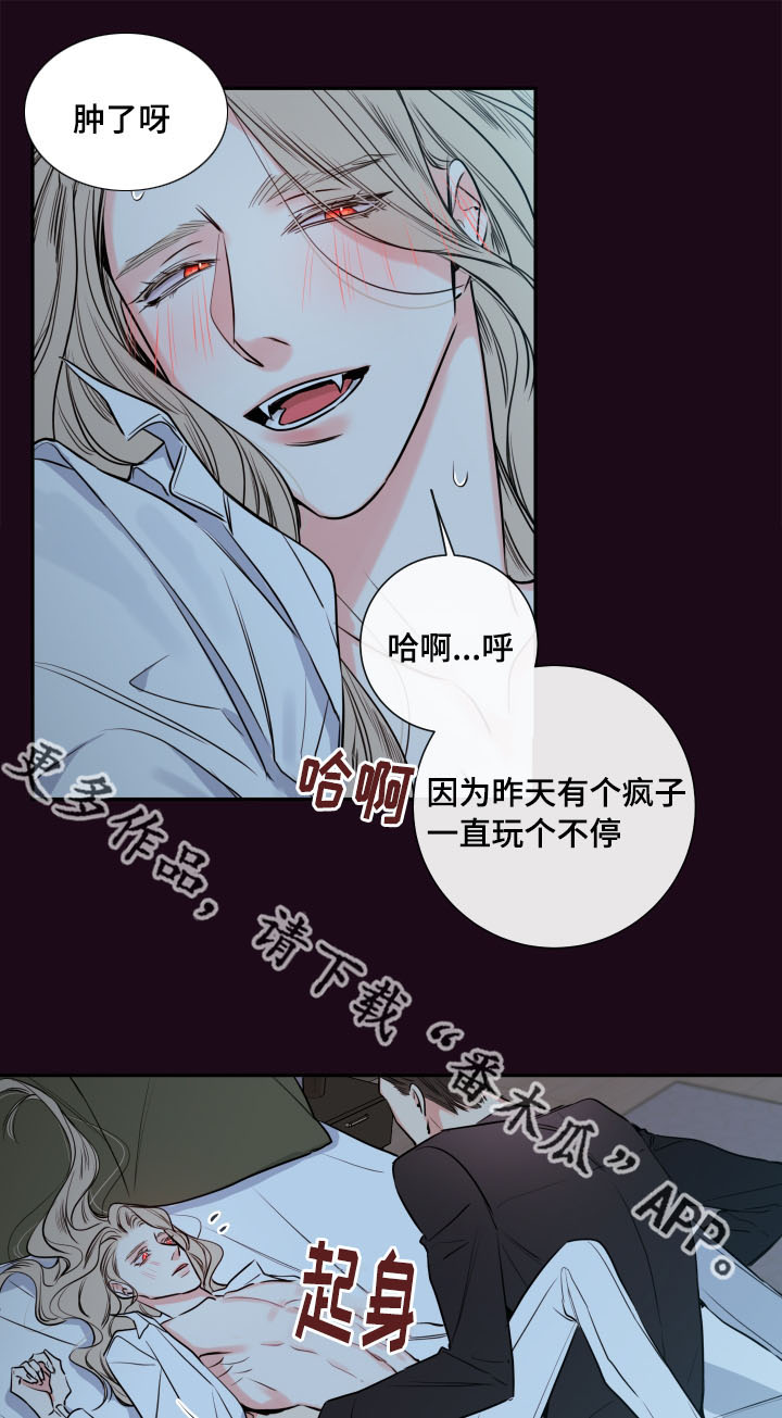 半血统漫画,第38章：怕你跑走1图