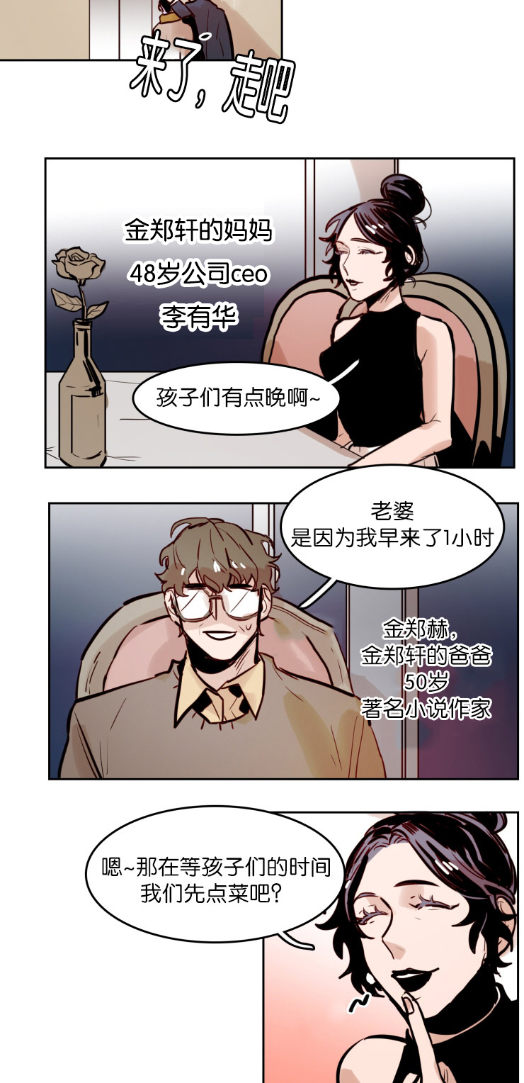 虎画技巧分享漫画,第46章：家庭聚会1图