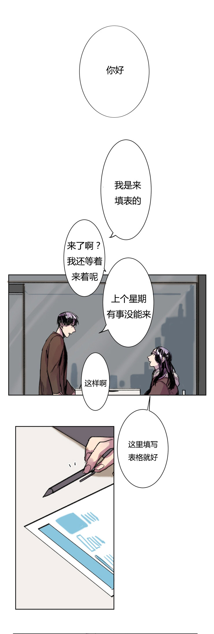 虎画师漫画,第11章：紧张1图