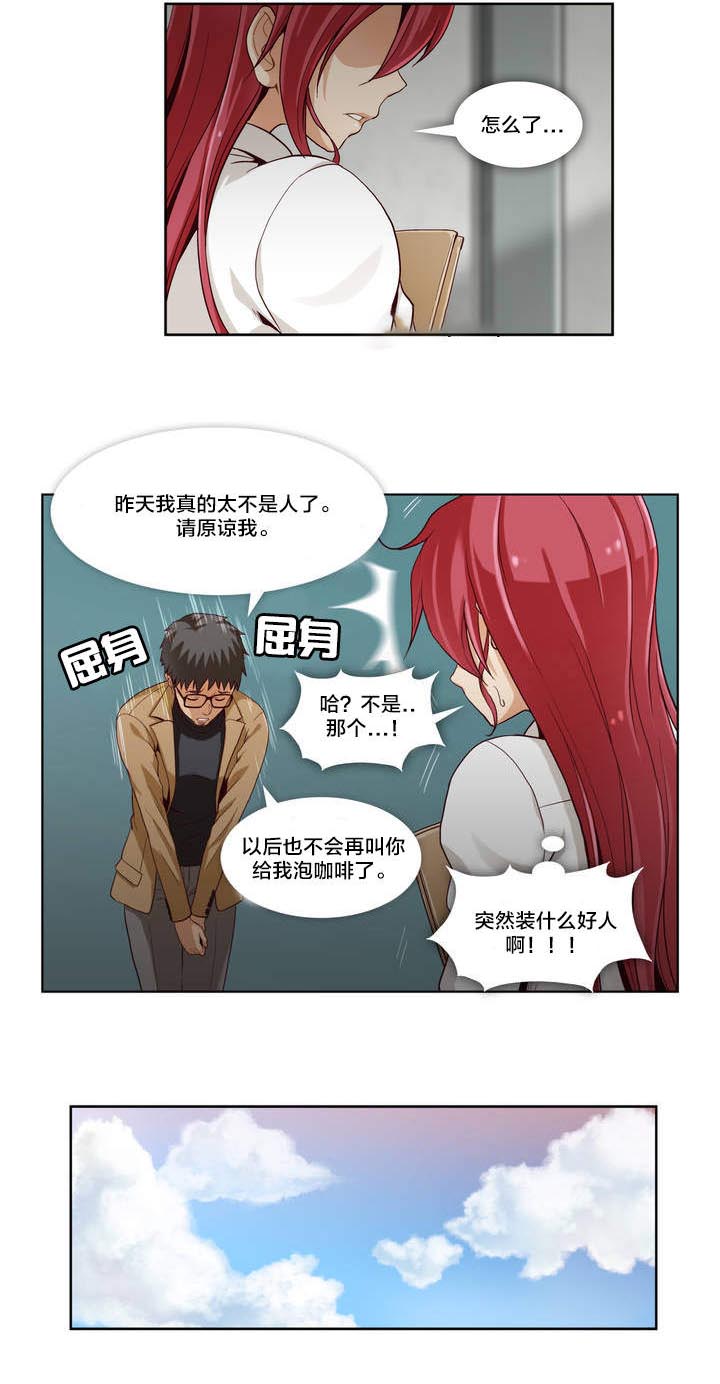 私人文字漫画,第2章：第一文件（1）2图