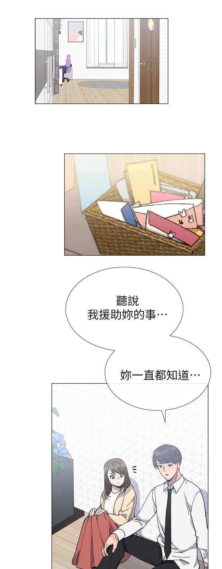 匿名资助漫画,第45章：一直都知道1图