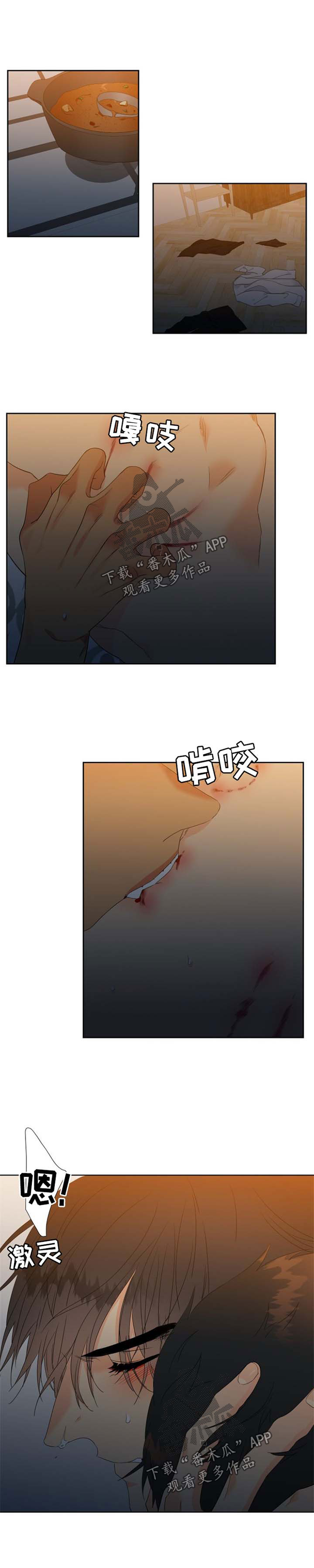 狼的香气全集免费观看漫画,第151章：【第二季】咬痕1图