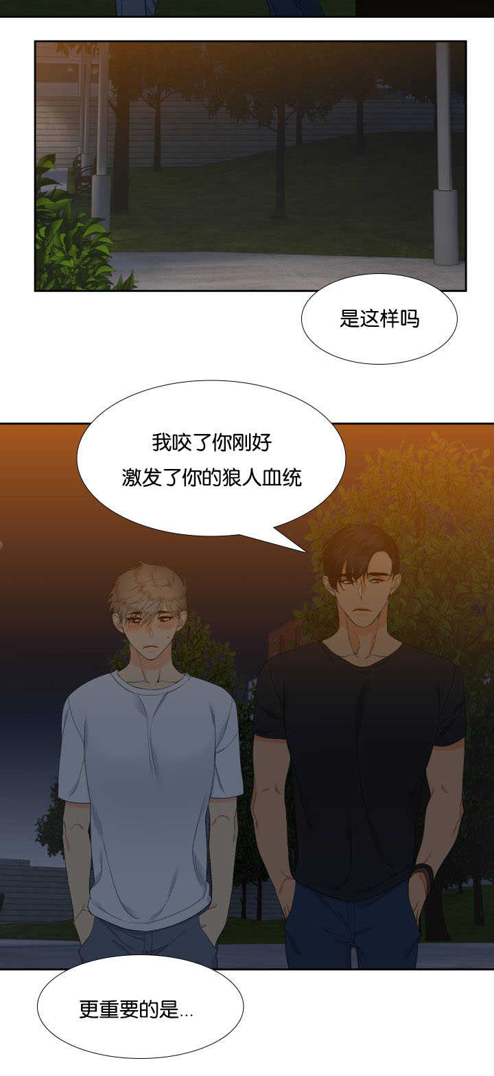 狼的香气\/血缘纽带漫画第221话漫画,第36章：在说什么2图