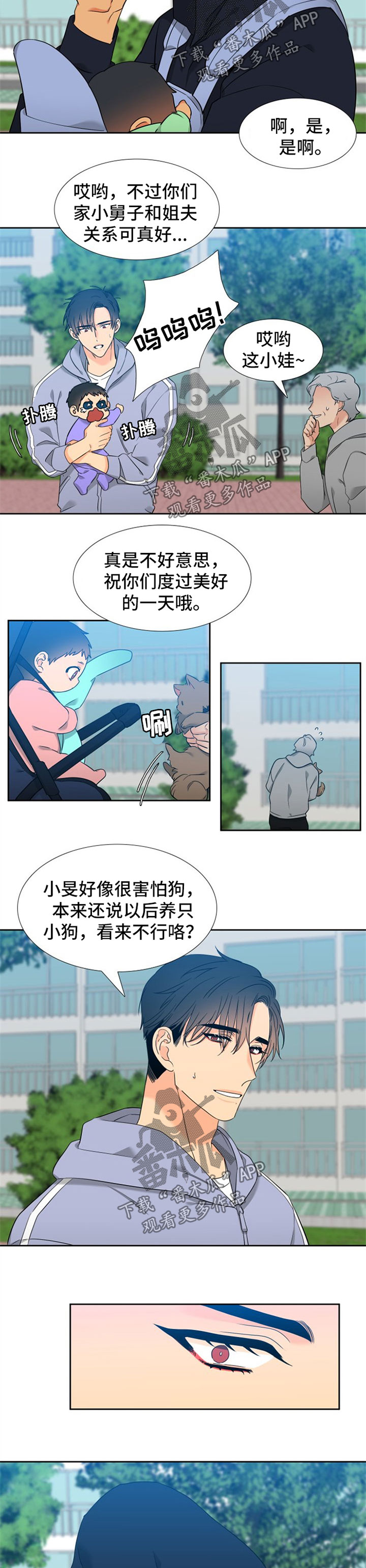 狼的香气\/血缘纽带漫画第221话漫画,第239章：【第二季】狗2图