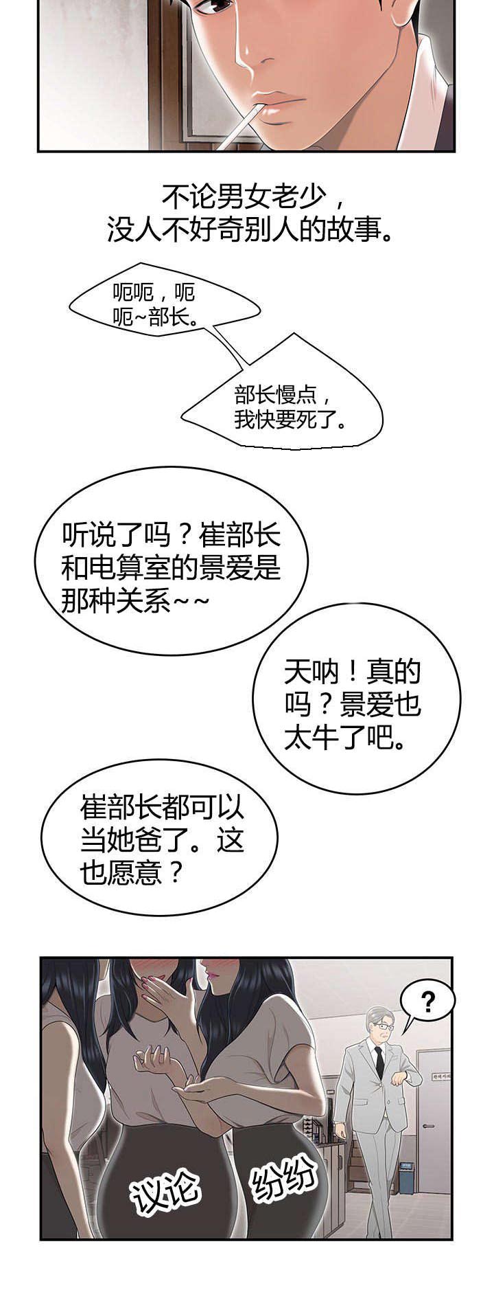 登台小说漫画,第1章：暗恋的人1图