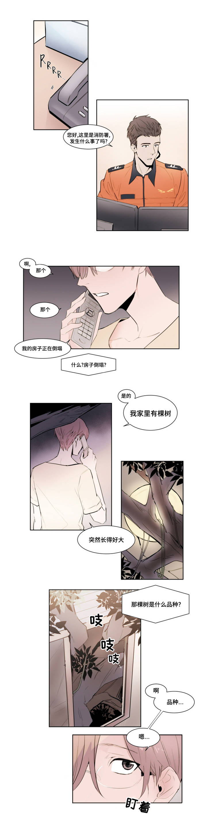 植物效应70集网盘漫画,第1章：报警1图