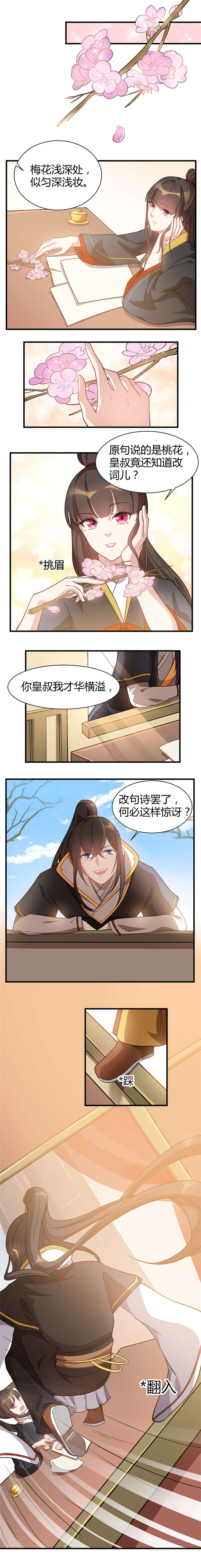 其名相思动漫漫画,第20章：皇叔，走门不好吗1图