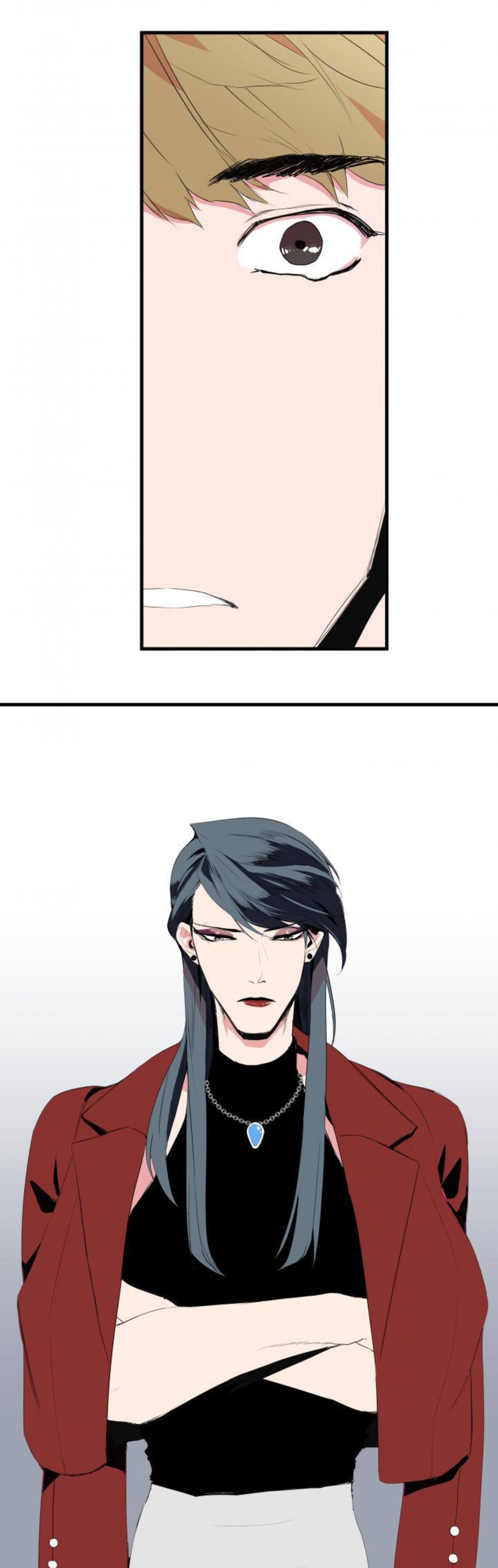 盛装电视连续剧漫画,第12章：被看到了1图