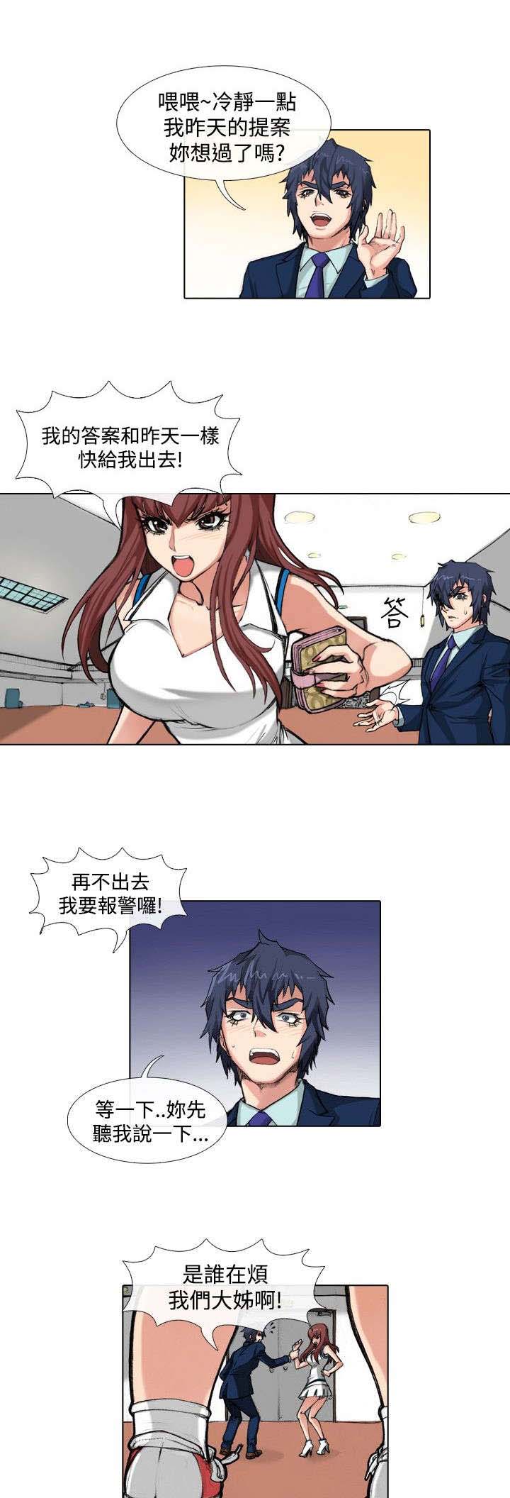 打造女团漫画,第29章：刺激1图