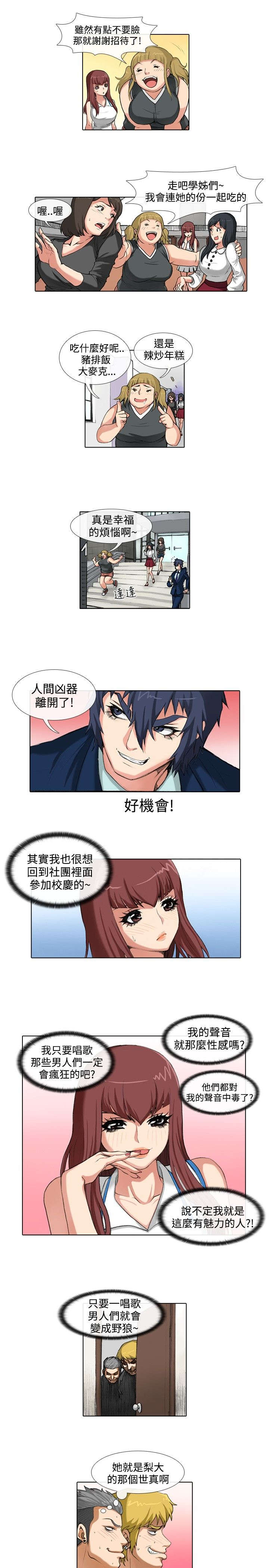 打造女团漫画,第29章：刺激1图